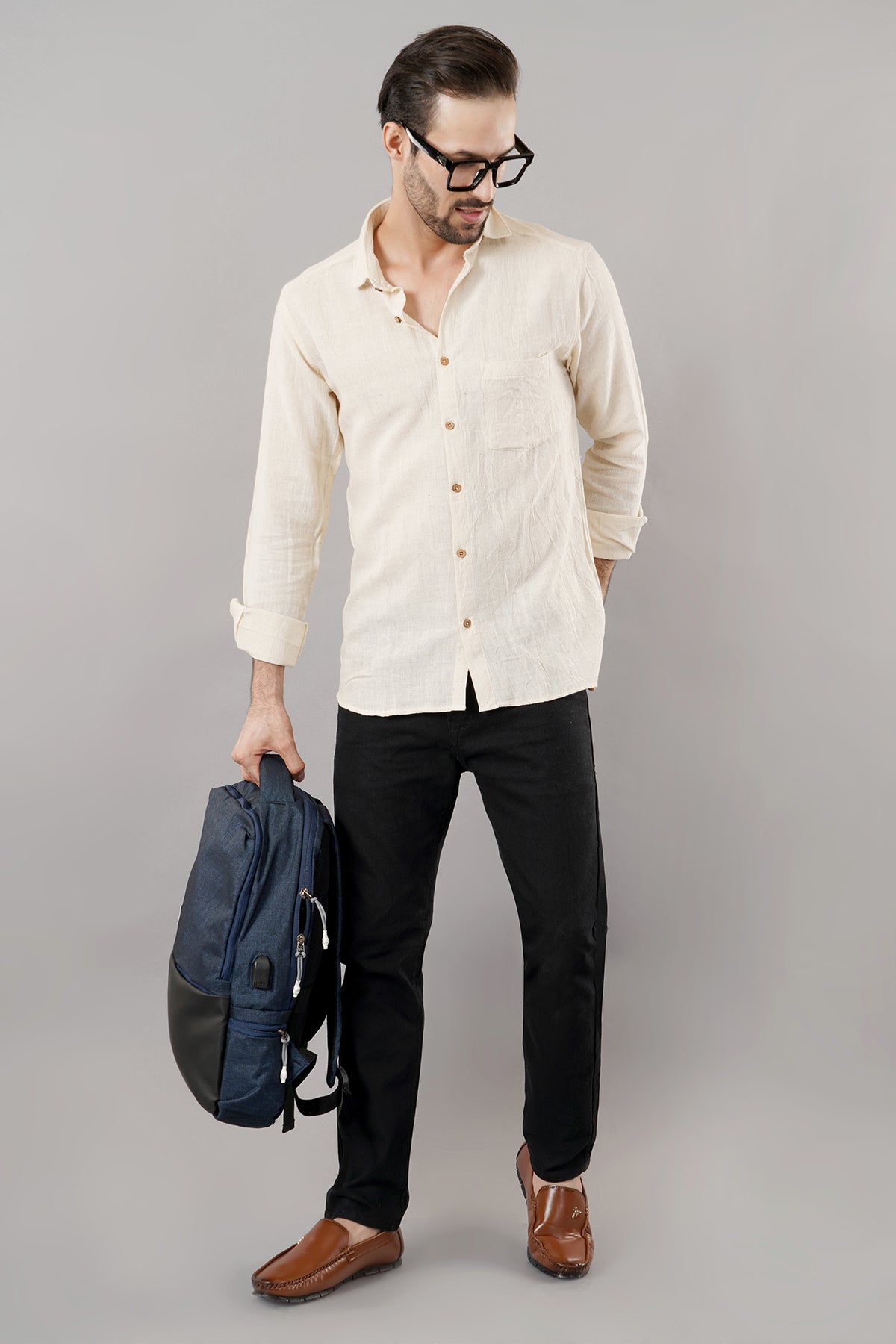 Kalacotton Full-sleeve Shirt