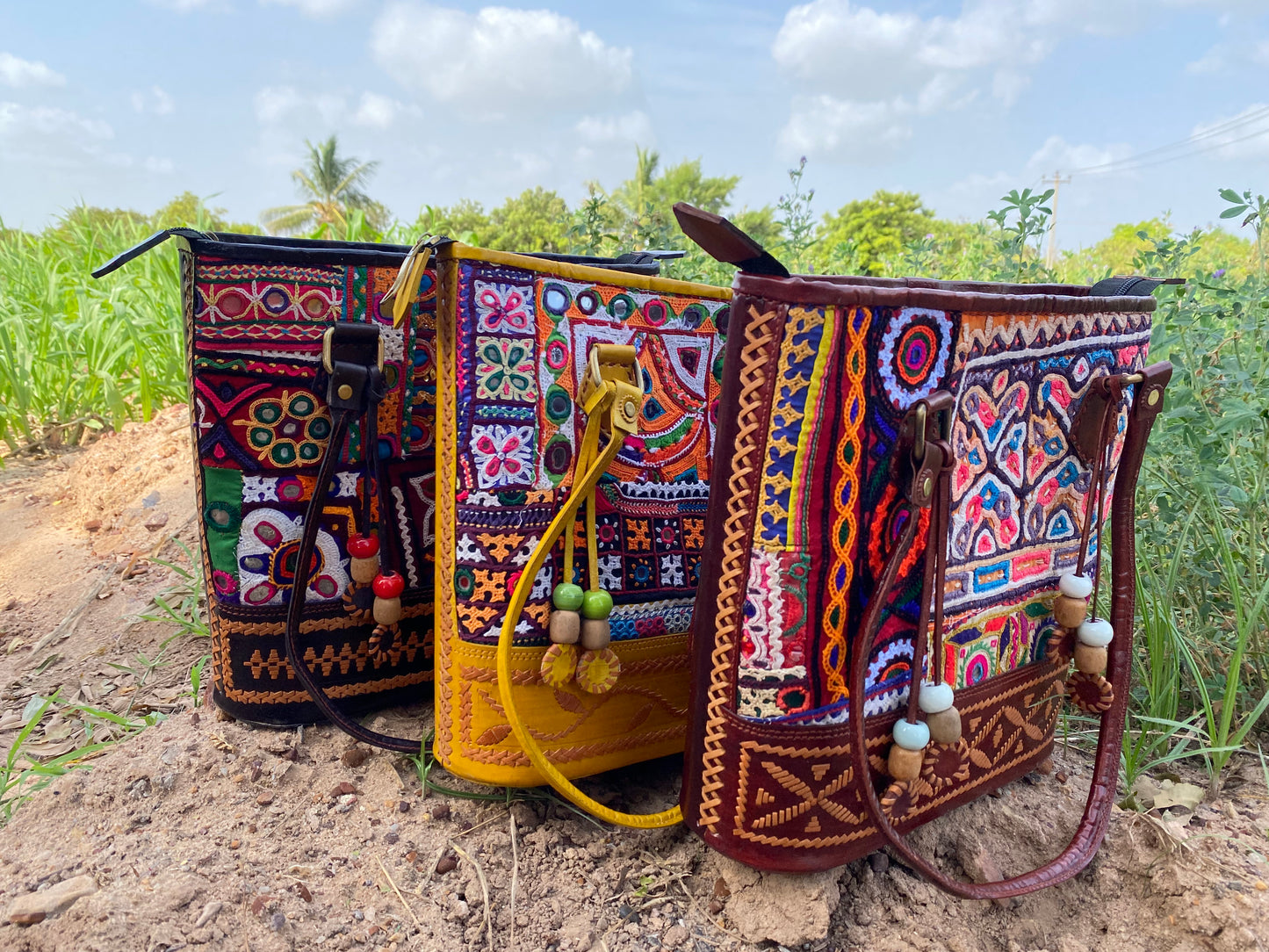 KutchhiAntique - The Brown Tote